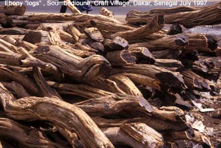 ebony-logs